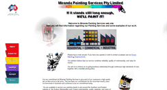 Desktop Screenshot of mirandapaintingservices.com.au